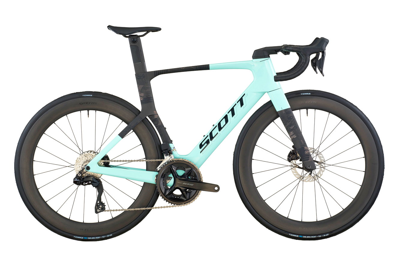 Scott Foil RC 20 Diamant gelato blue/carbon black, L | (28")