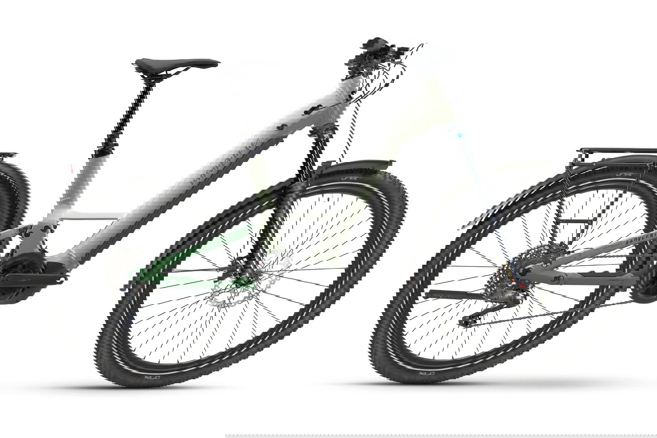 Haibike ADVENTR 4 Low grey/bamboo green matt/glänzend, 43 cm | S | (27,5")