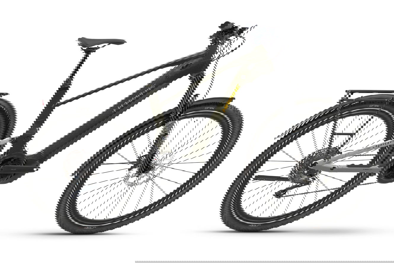 Haibike ADVENTR 6 High sparkling black/platinum chrome glänzend, 50 cm | XL | (27,5")