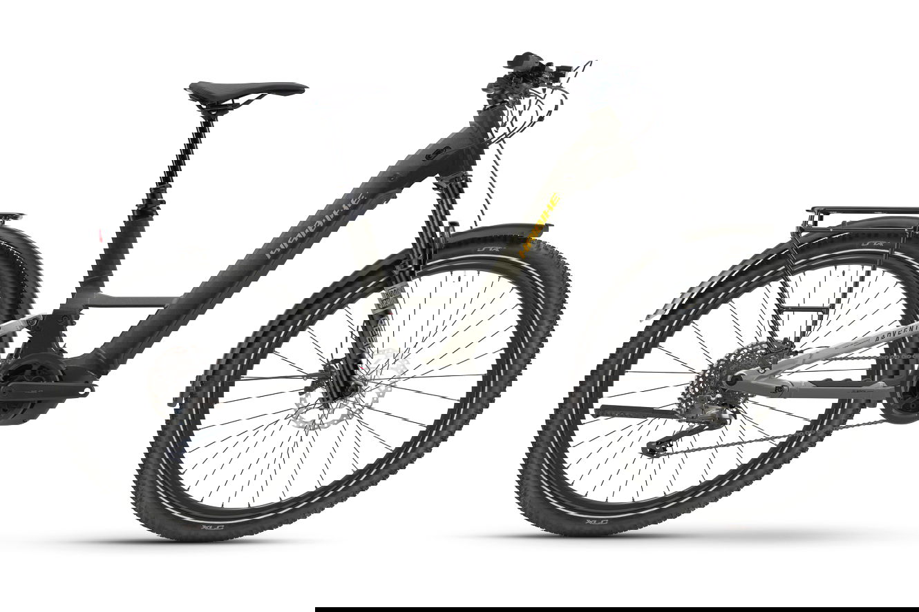 Haibike ADVENTR 6 Low sparkling black/platinum chrome glänzend, 48 cm | L | (27,5")