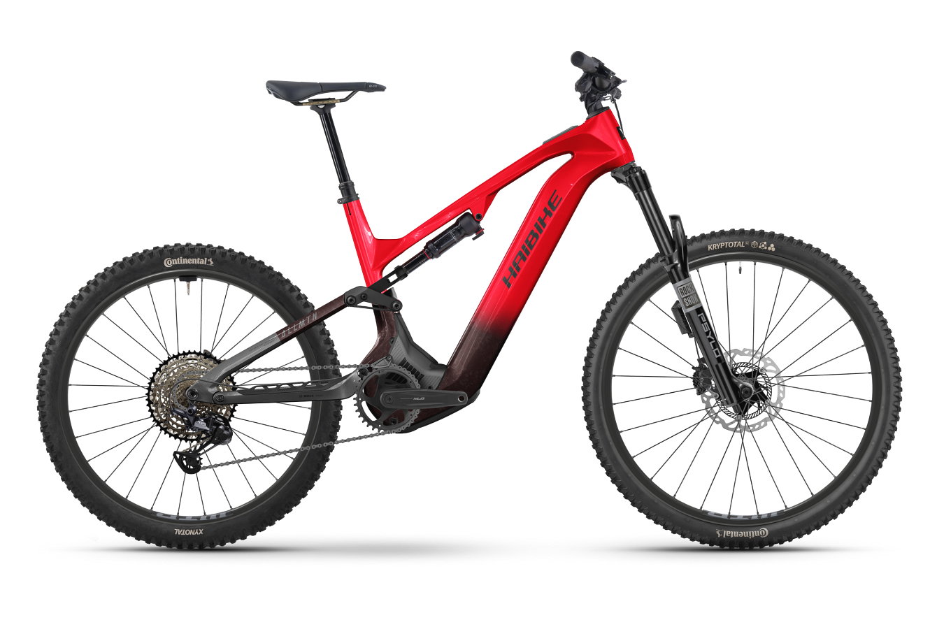 Haibike ALLMTN CF 9.5 ABS High red/black/platinum glänzend, 40 cm | S | (29/27,5")