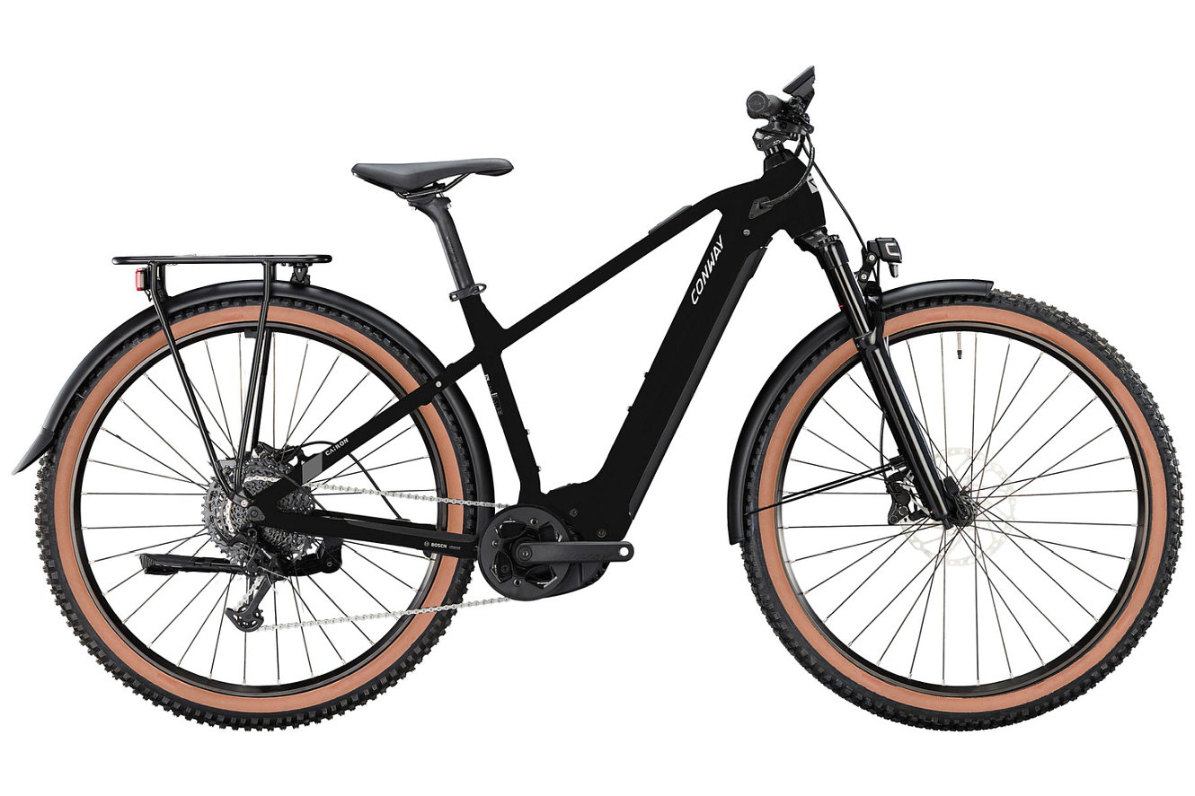 Conway Cairon SUV 4.0 Diamant black matt / silver matt, 53 cm | (29")