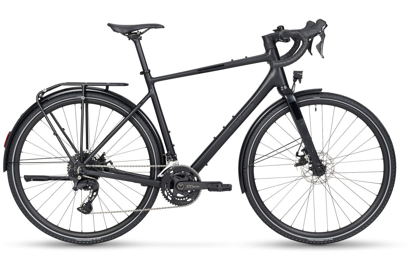 Stevens Gavere FEQ Gent stealth black, 56 cm | (28")