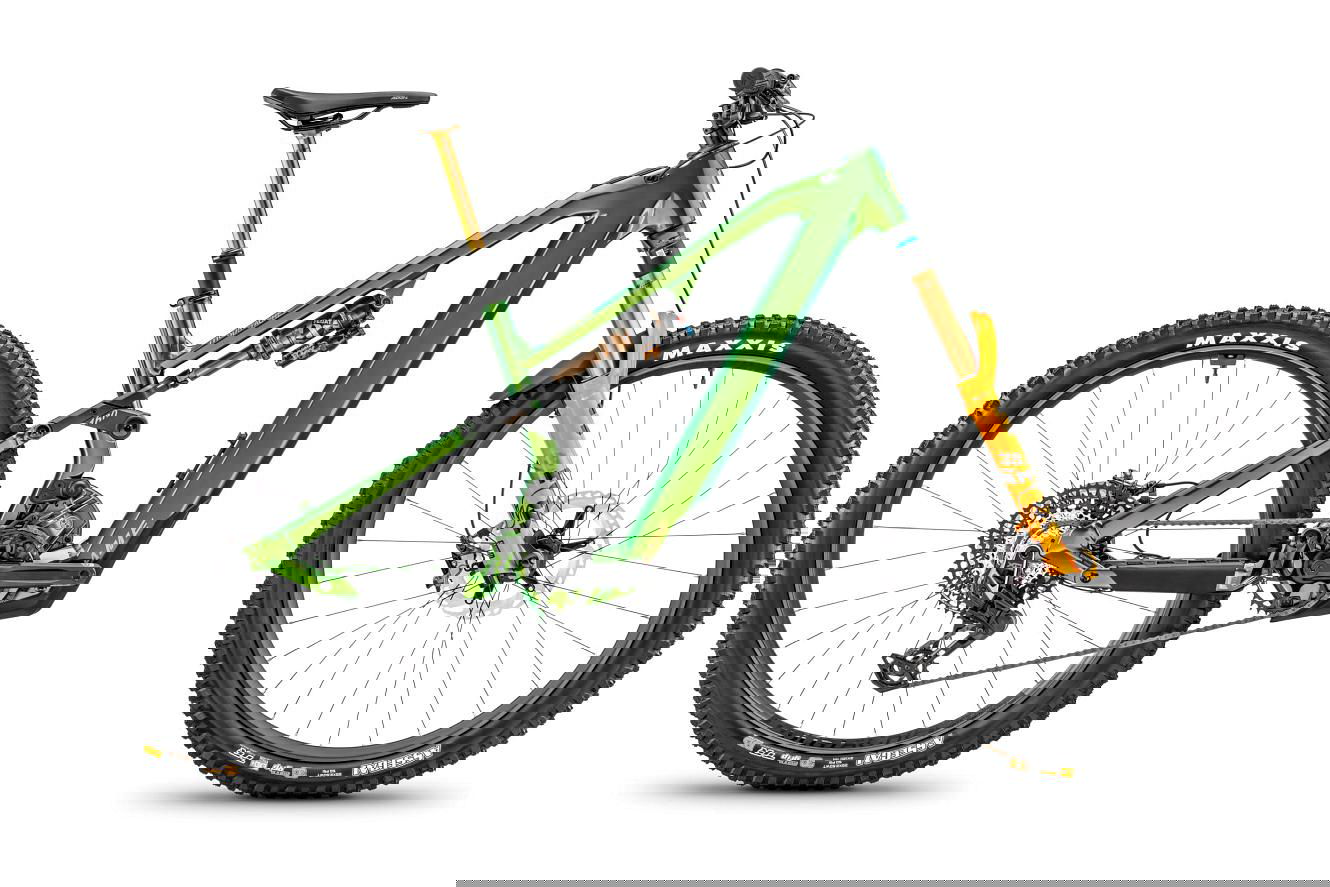 Moustache Samedi 29 Game 160.9 Race 750 Diamant high voltage green glossy, 41 cm | M | (29")