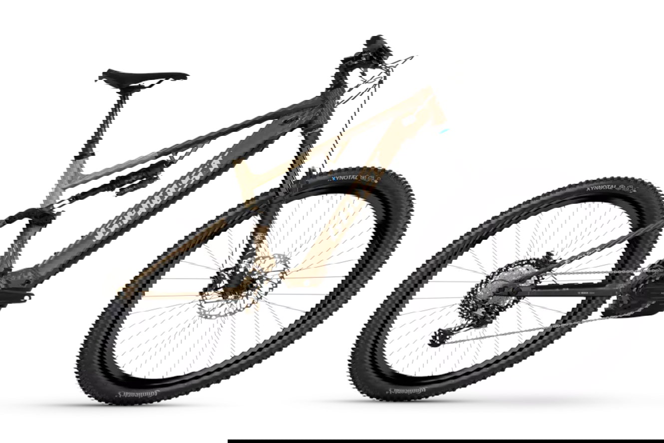 Ghost E-ASX ADVANCED High brown bear/stone glänzend, 40 cm | S | (29/27,5")