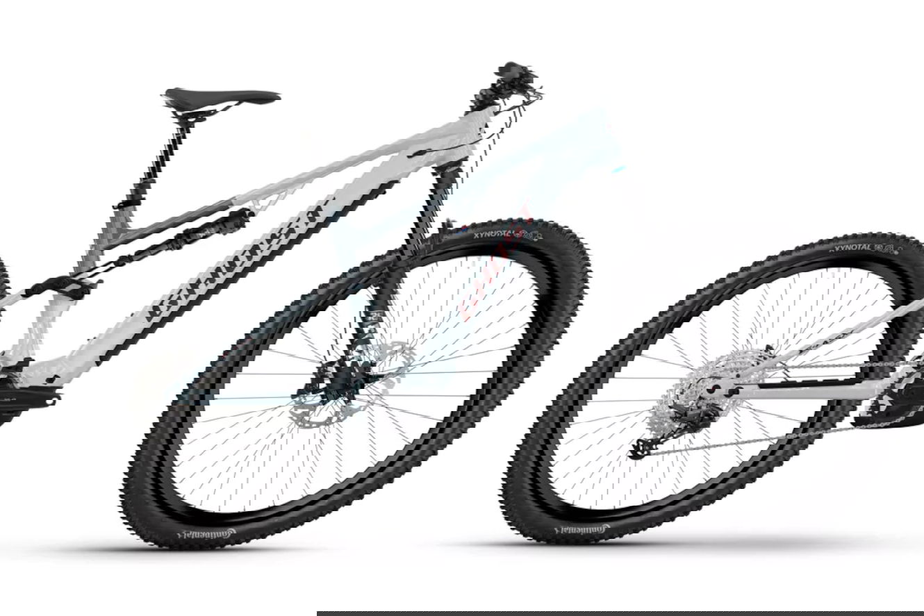 Ghost E-ASX ADVANCED High snow blue/shadow gray - glossy, 45 cm | L | (29/27,5")