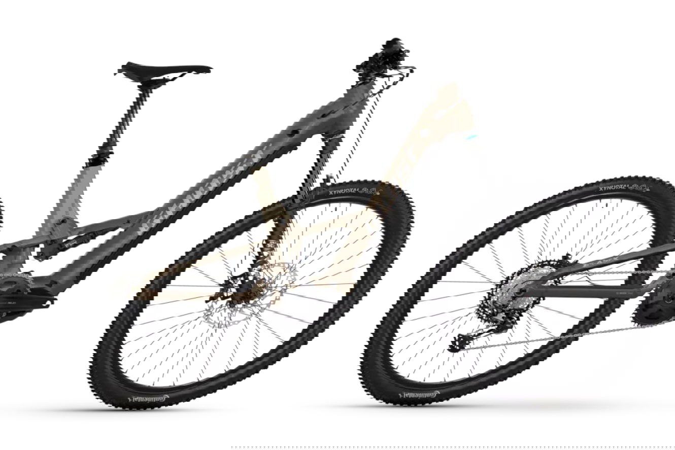 Ghost E-ASX ADVANCED Low brown bear/stone glänzend, 45 cm | M | (27,5")