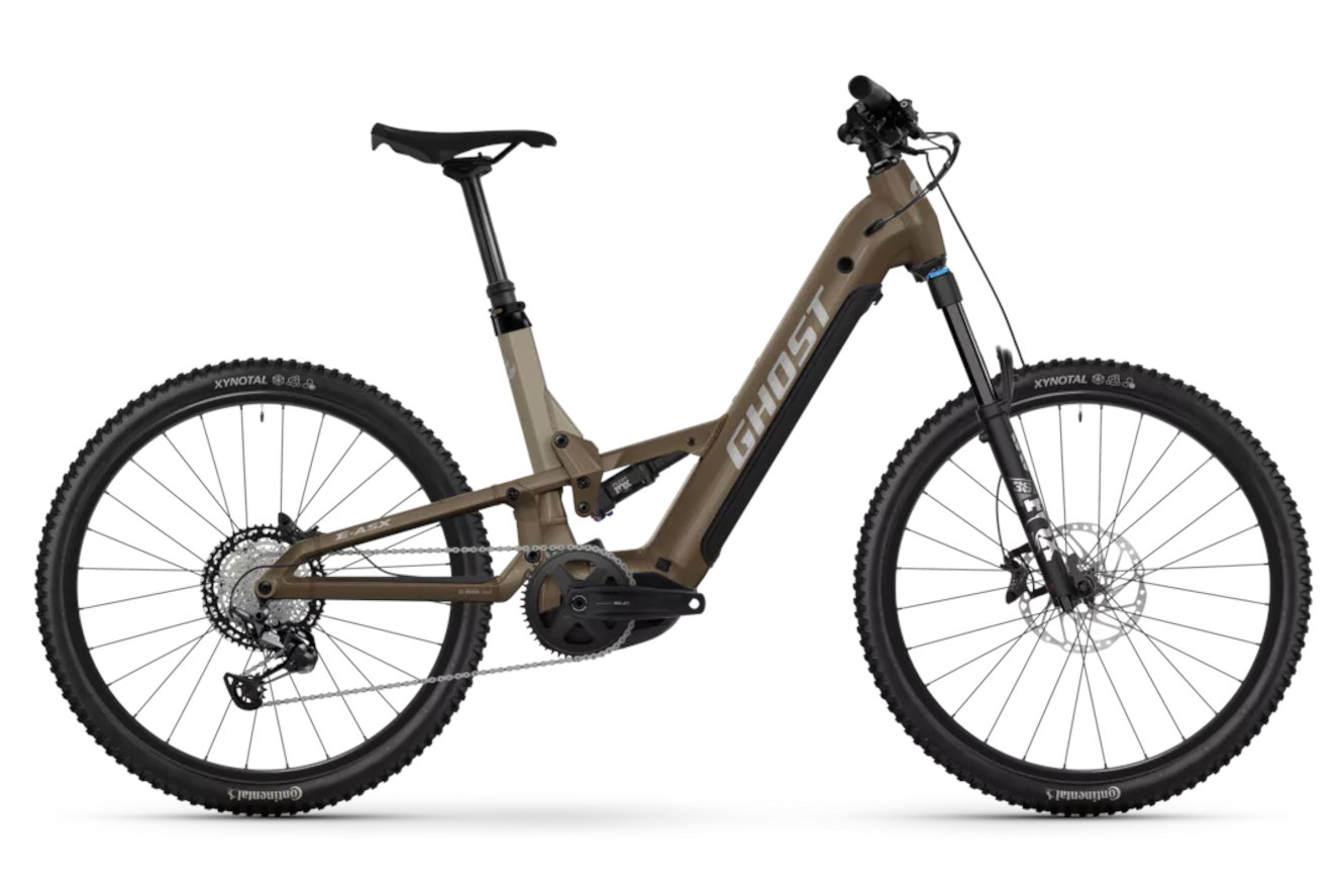Ghost E-ASX ADVANCED Low brown bear/stone glänzend, 49 cm | L | (27,5")