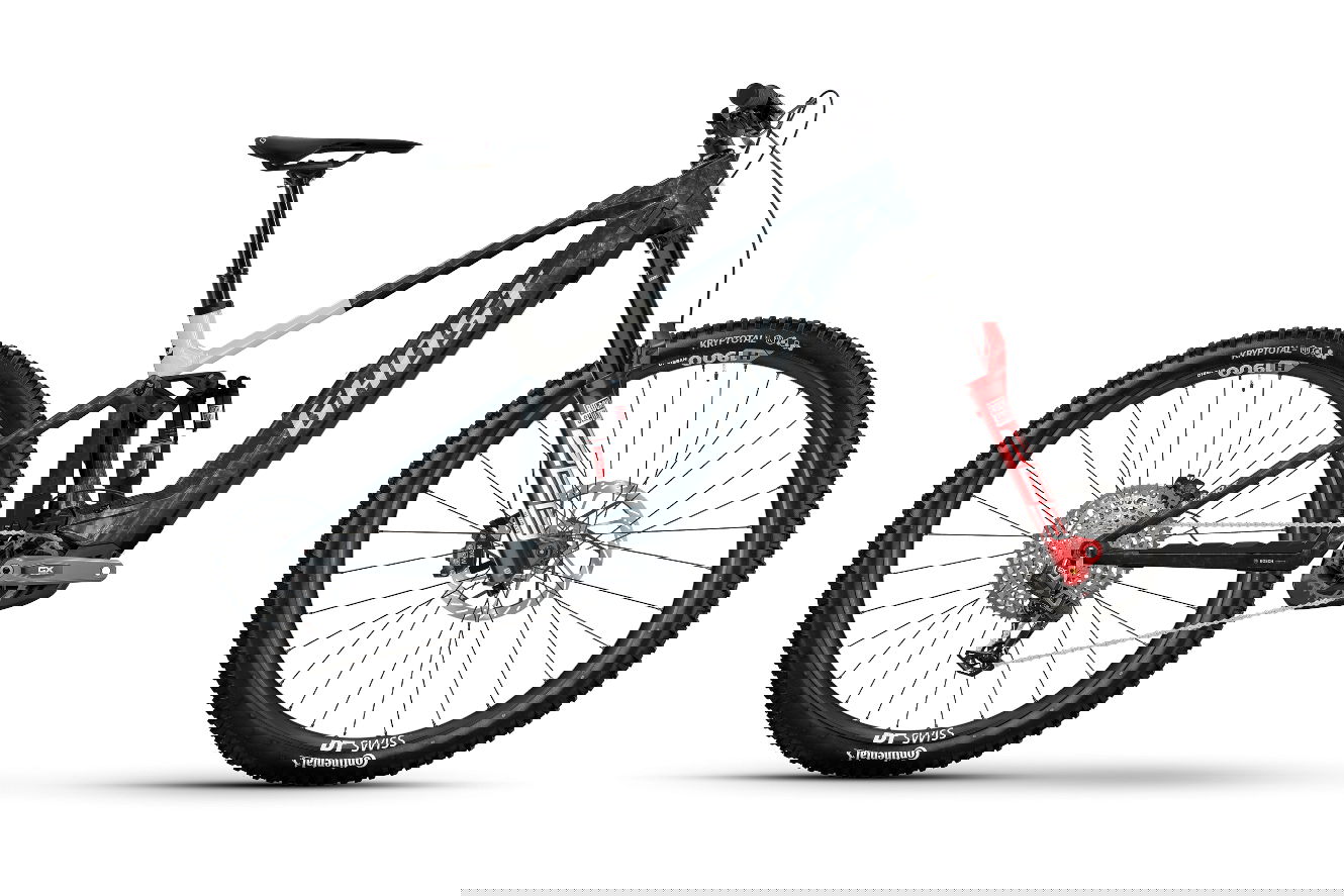 Ghost E-RIOT FULL PARTY High ud carbon-mist blue/pure elegance glänzend, 40 cm | M | (29/27,5")