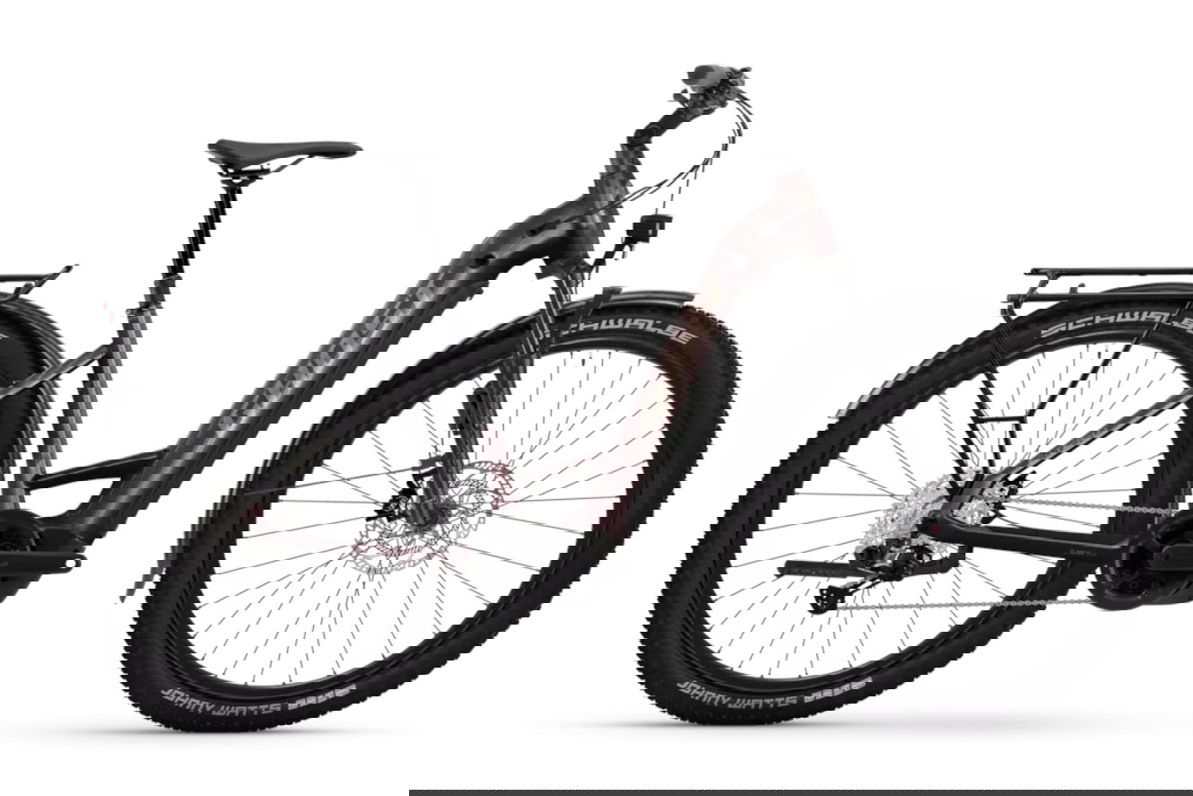 Ghost E-TERU PRO EQ ABS Low cocoa bean/graphite noir glänzend, 45 cm | M | (27,5")