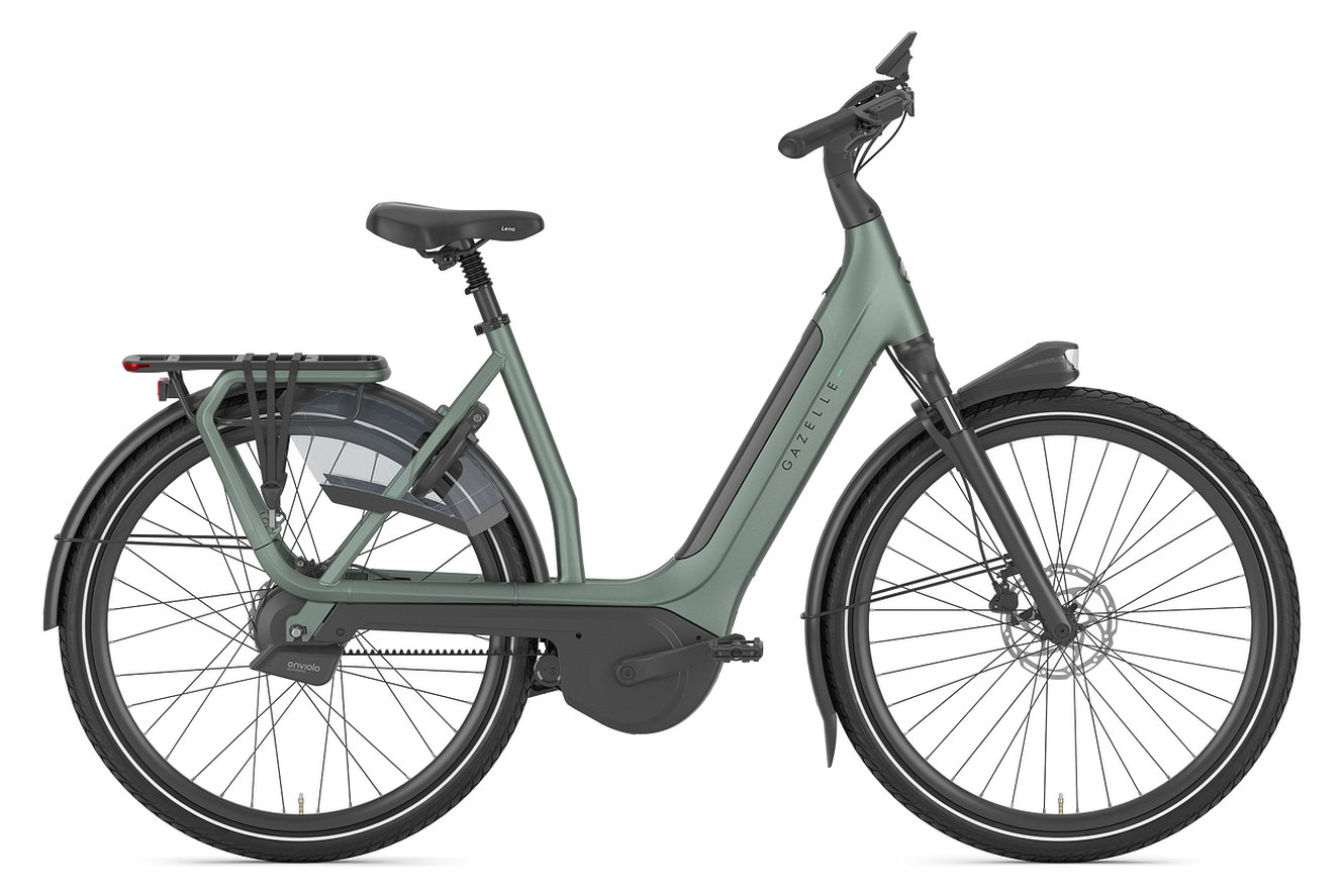 Gazelle Avignon C380+ 540 Low-Step twilight green, 53 cm | M | (28")