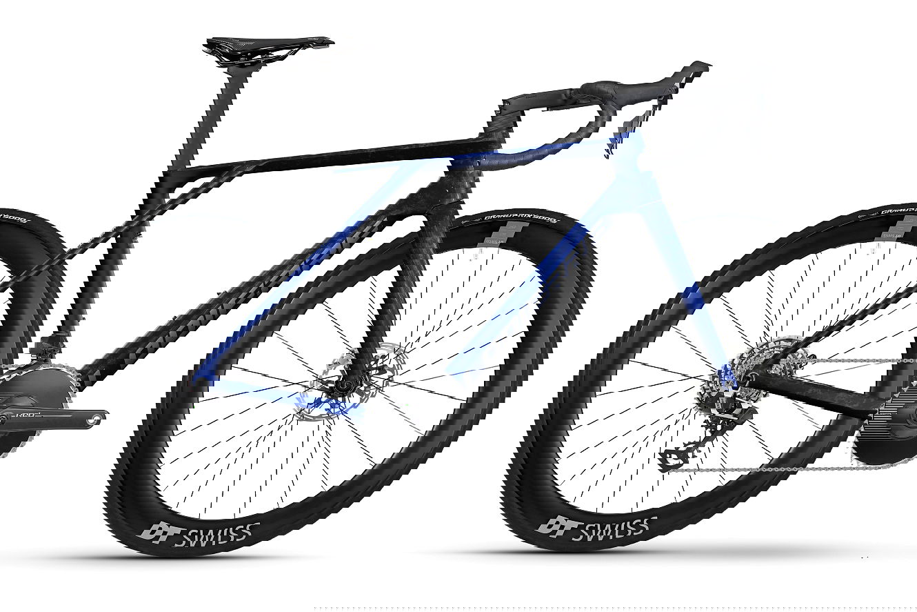 Lapierre XELIUS DRS 10.0 AXS High translucent hex blue - glossy, 52 cm | L | (28")