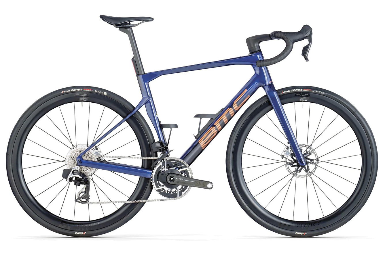 BMC Roadmachine 01 ONE Diamant metallic blue carbon, 58 cm | (28")