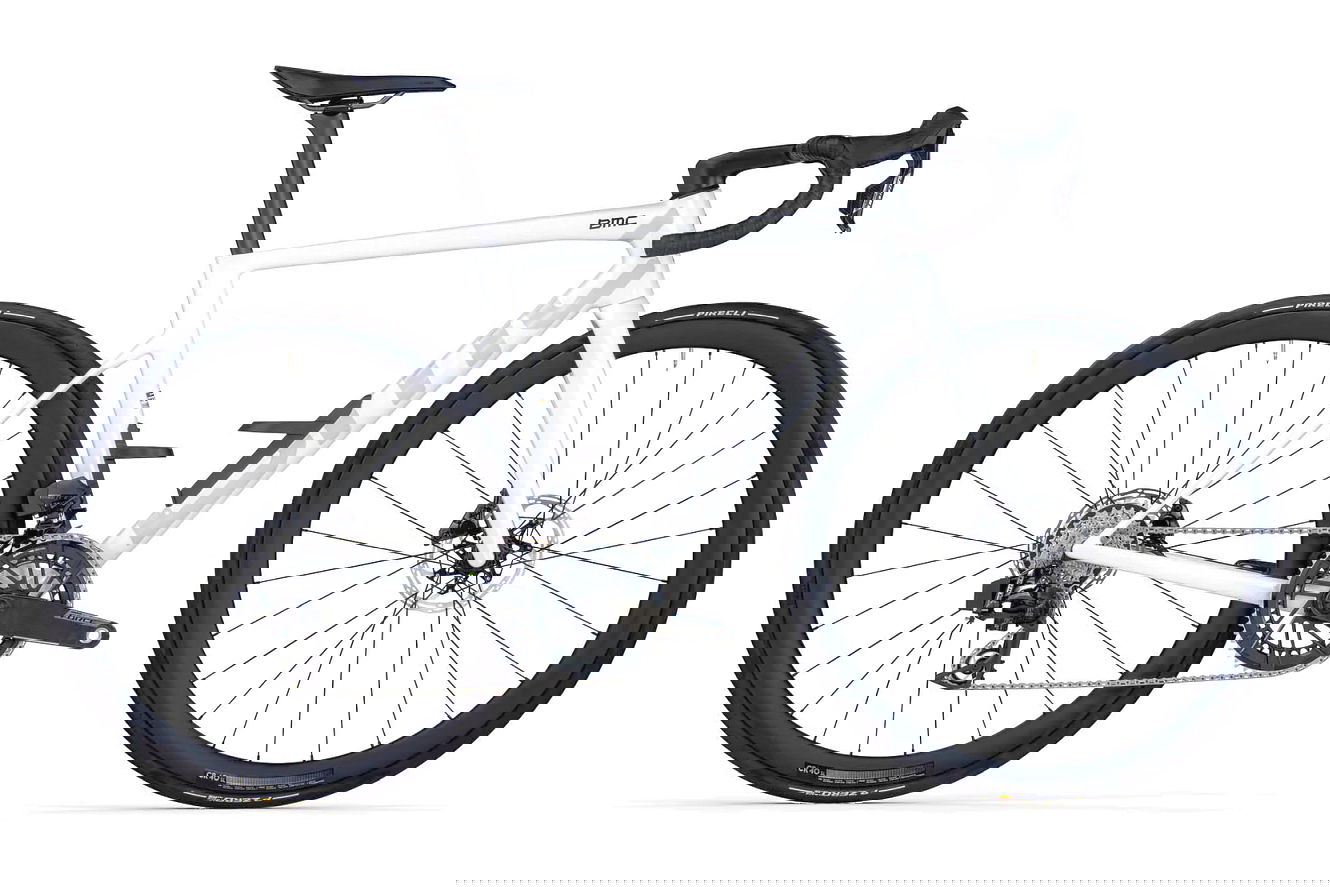 BMC Teammachine SLR 01 THREE Diamant metallic white / silver, 51 cm | (28")