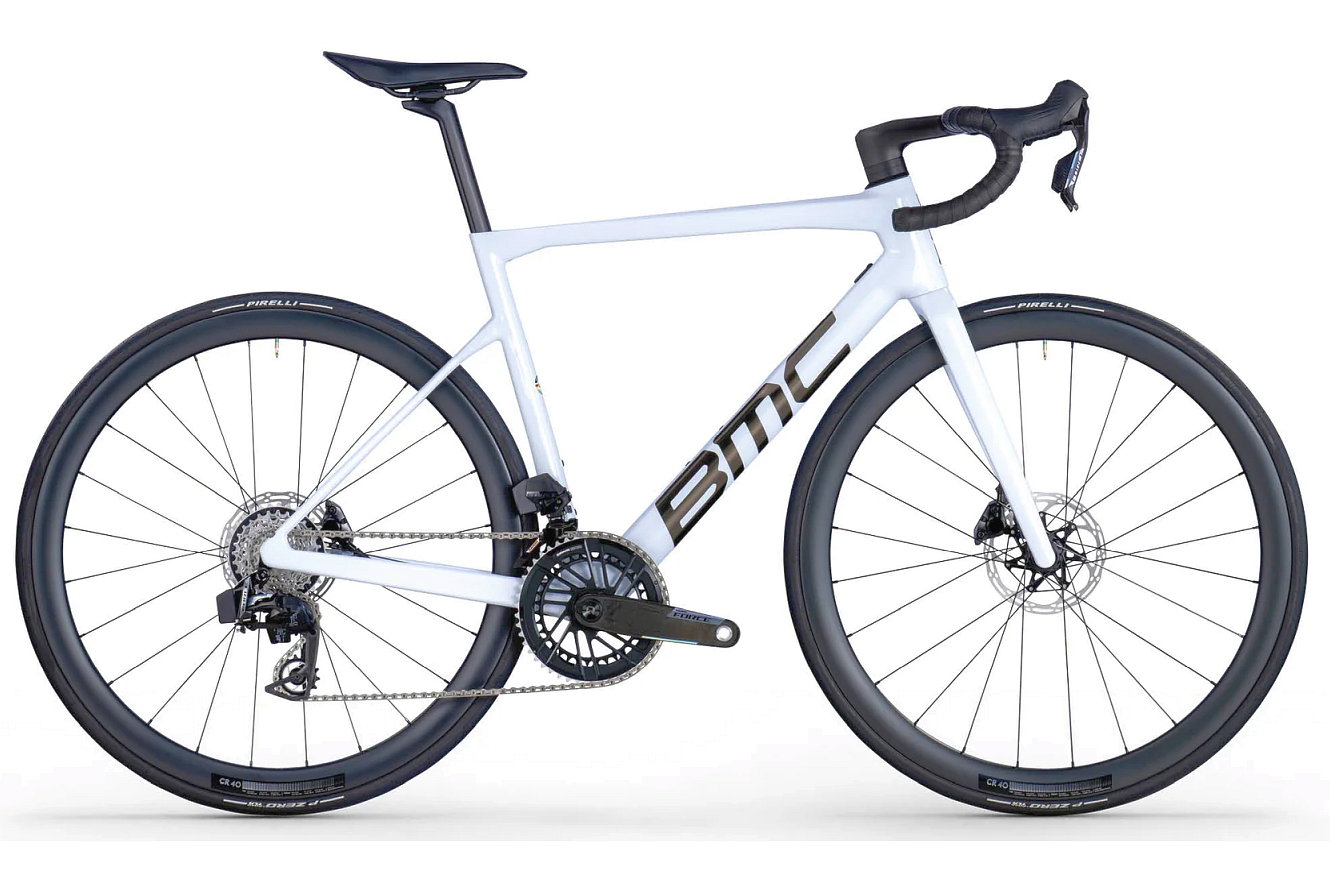 BMC Teammachine SLR ONE Diamant cool white, 61 cm | (28")