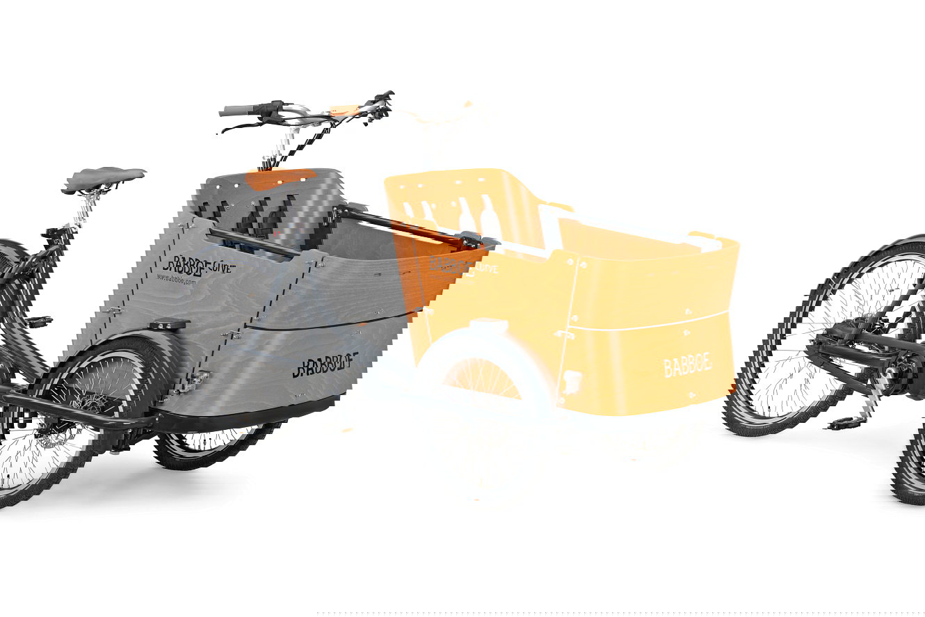 Babboe Curve Mountain Unisex dark grey/wood, 50 cm | (20/26")