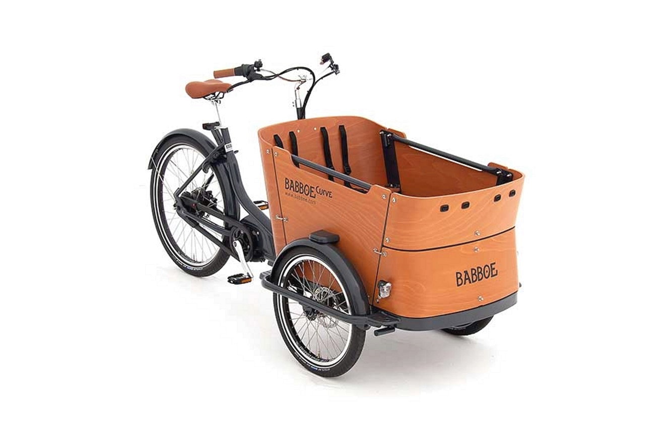 Babboe Curve Mountain 400 Unisex anthrazit/holz, 50 cm | (20/26")