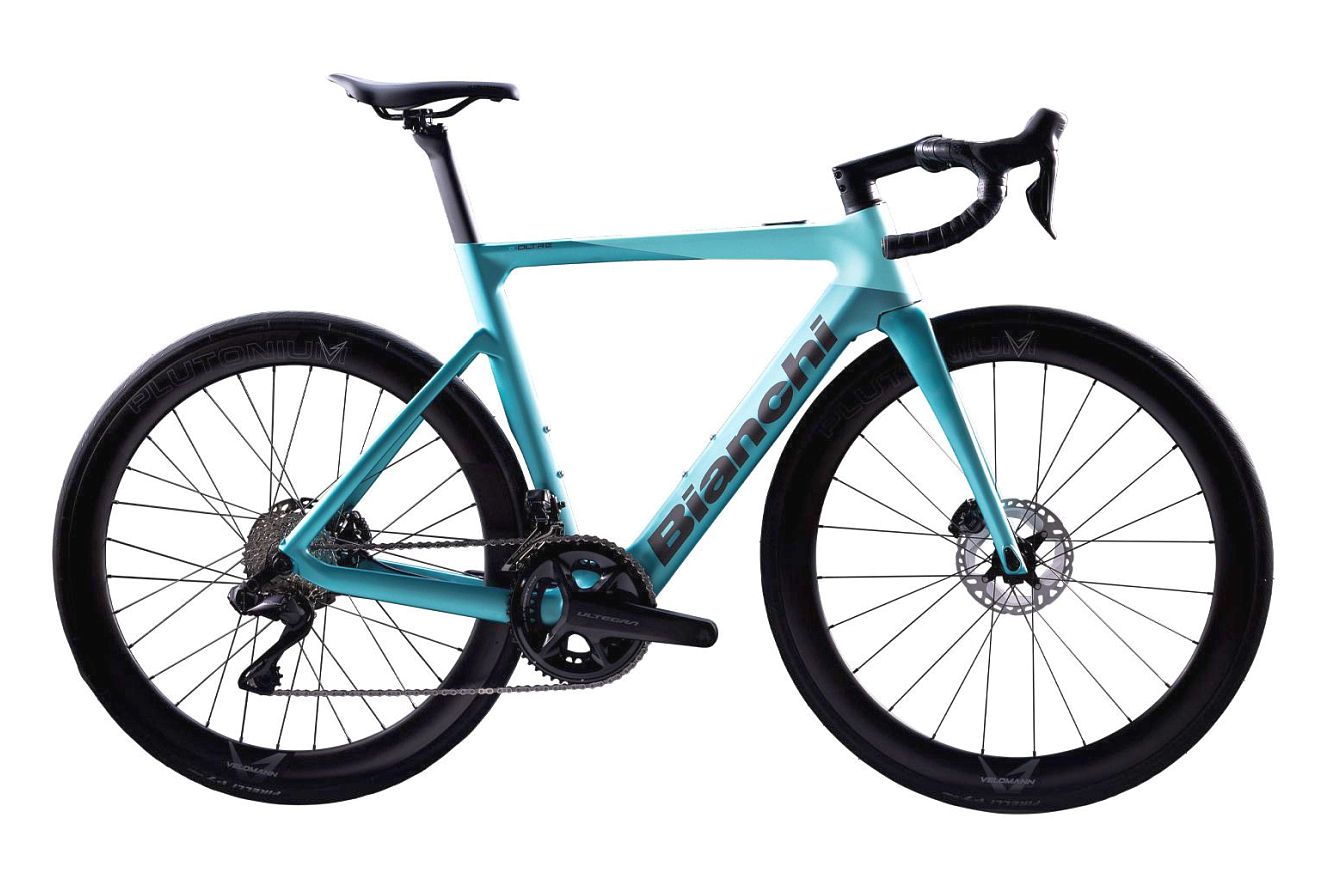 Bianchi E-OLTRE ULTEGRA 2X X30 250 Diamant zq: celeste metallic / ck16-graphite full matt, 57 cm | (28")