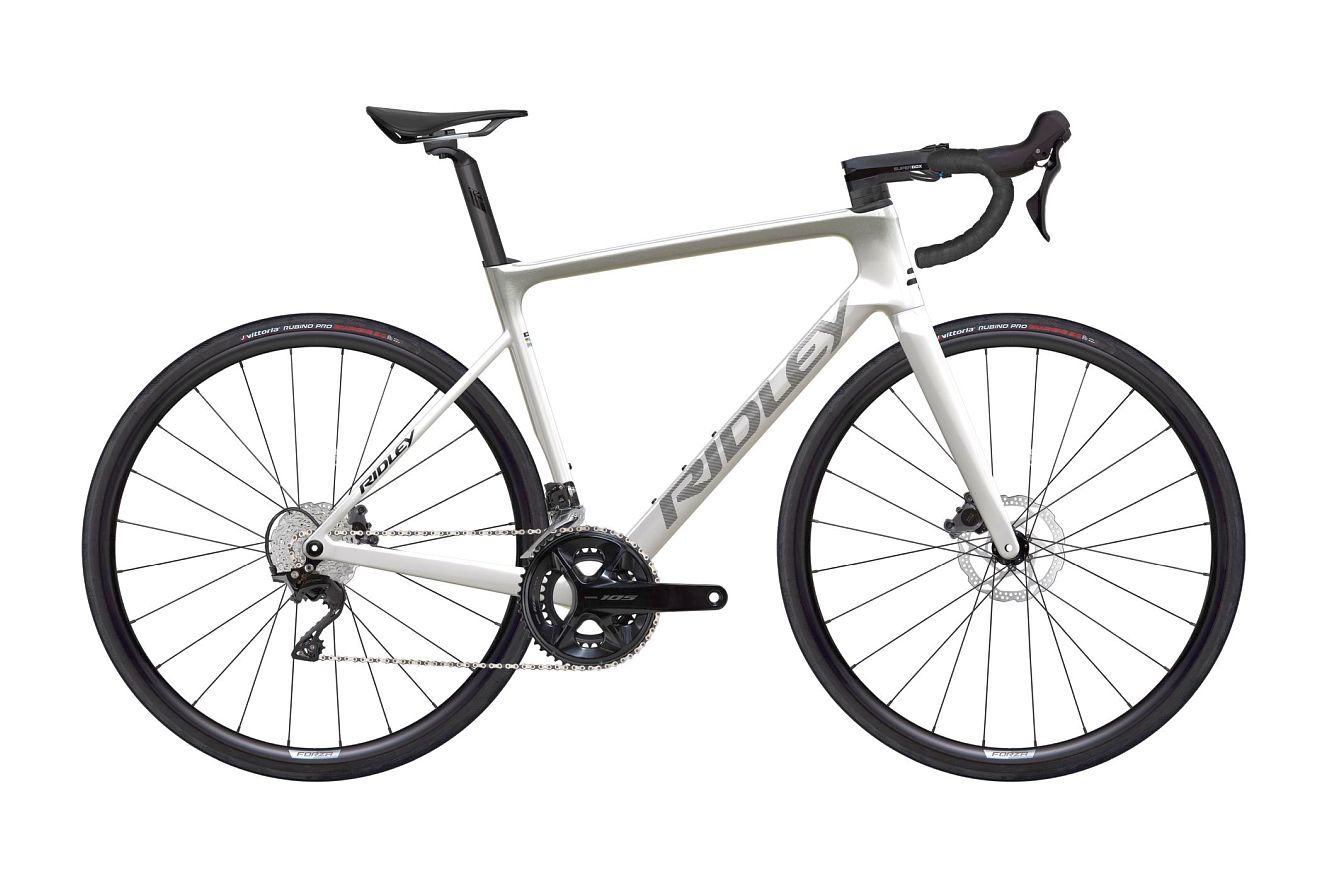 Ridley Falcn 105 Diamant pearl white (19) + silver (0), M | (28")