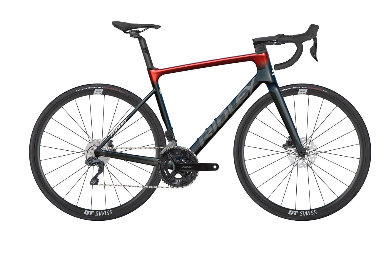 Ridley Falcn 105 DI2 Diamant schwarz/rot, M | (28")