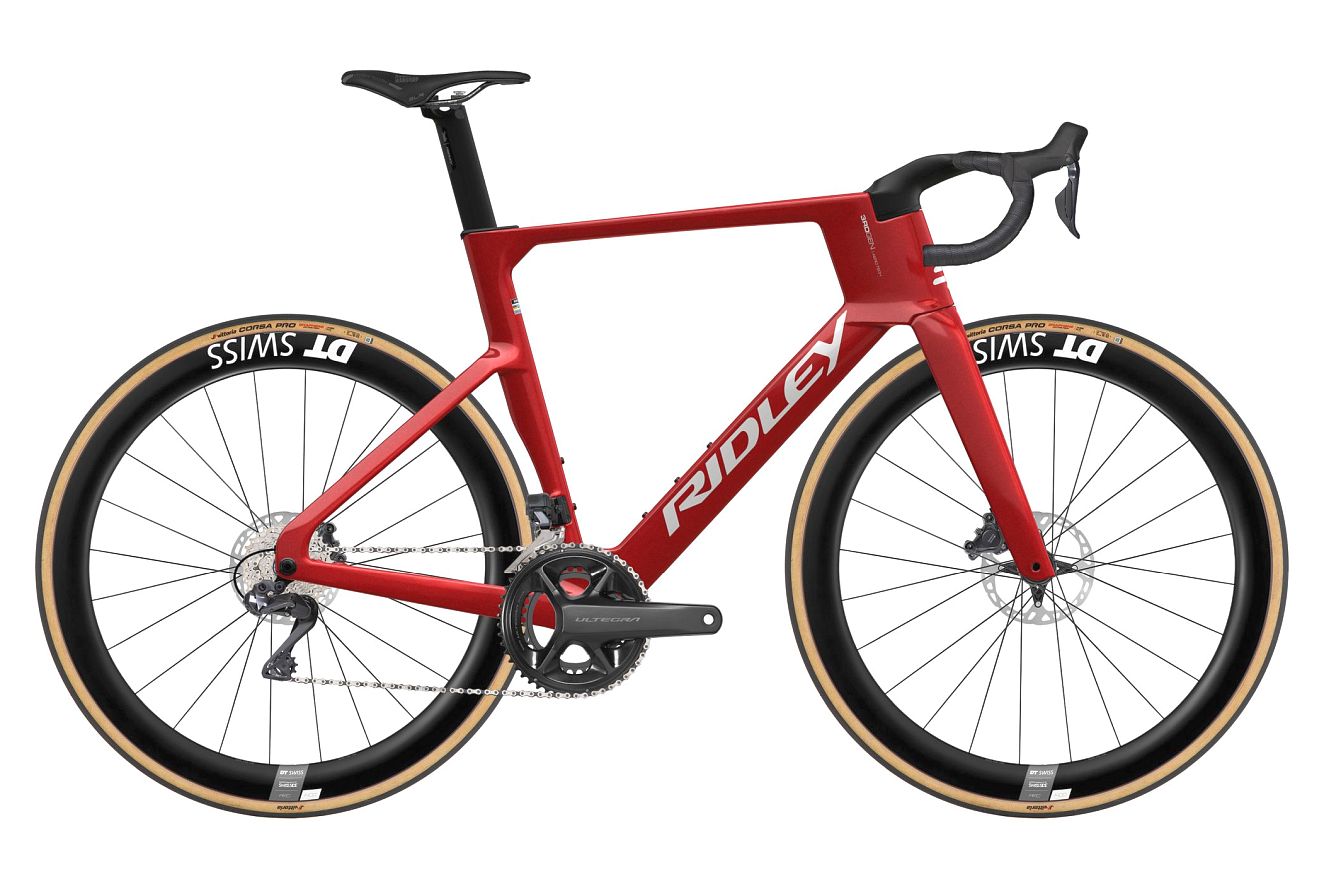 Ridley Noah FAST 7E8 Ultegra Di2 Diamant candy red metallic 349, M | (28")