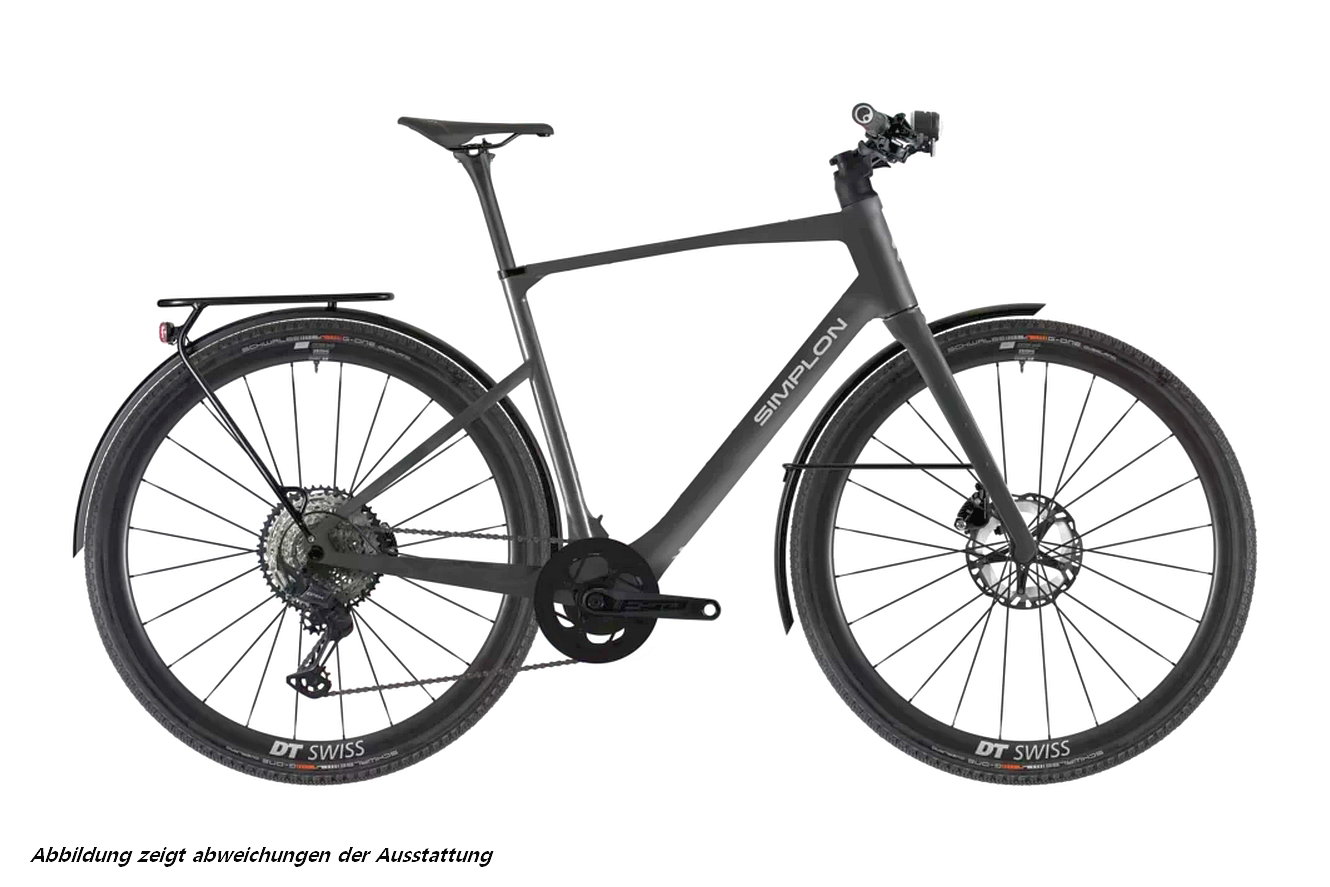 Simplon GRID :eLight Core Diamant graphite grey metallic (glossy), 53 cm | M | (28")