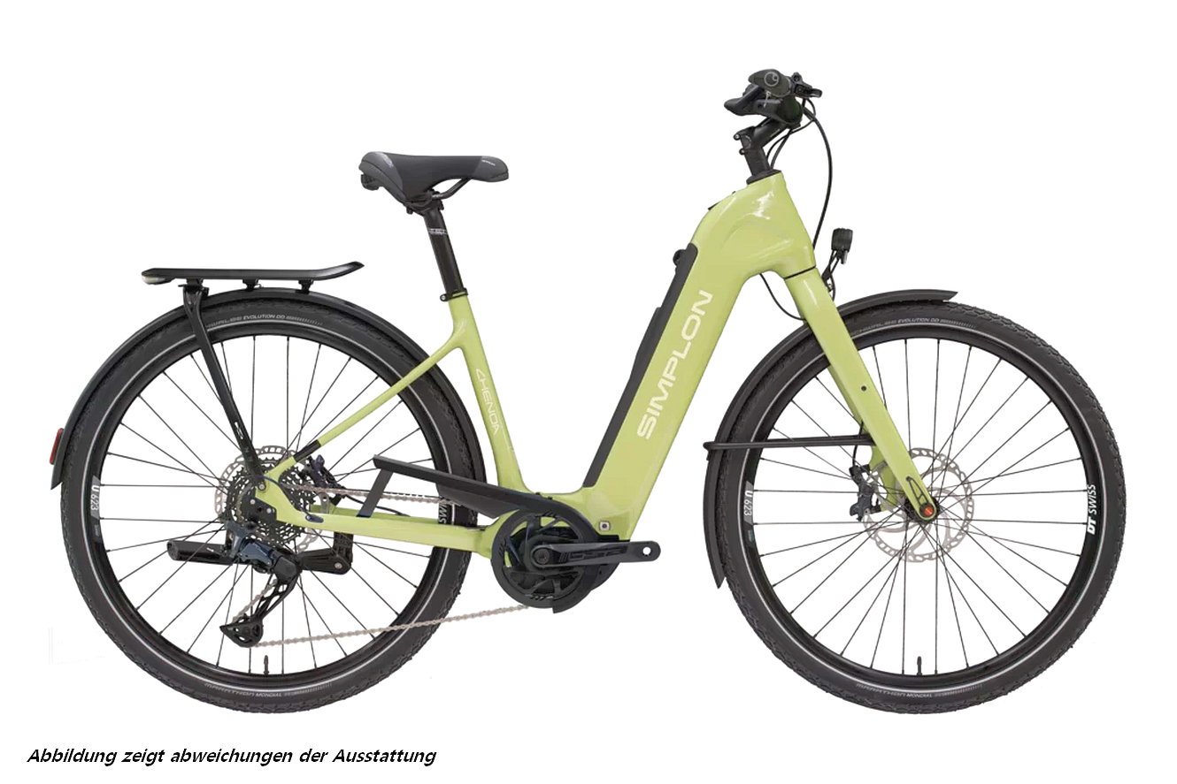 Simplon CHENOA :e Essential+ Wave pale green (glossy), 47 cm | M | (28")