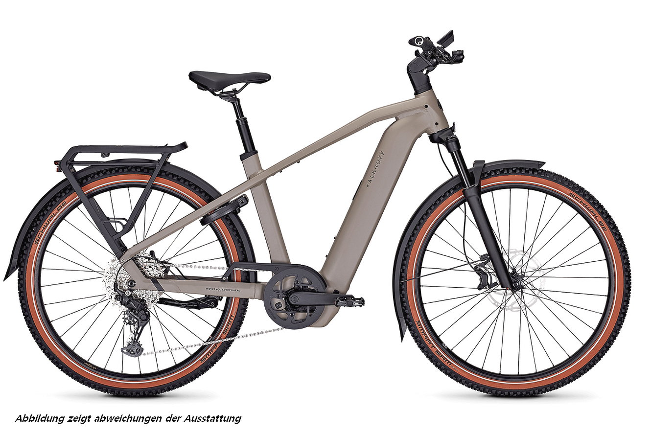 Kalkhoff ENTICE 5+ ADVANCE Diamant moonstonegrey matt, 48 cm | M | (29")