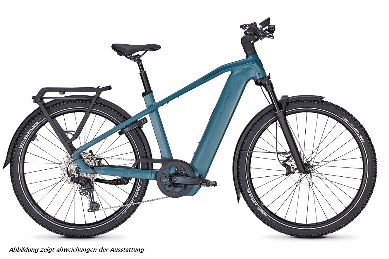 Kalkhoff ENTICE 5+ ADVANCE Diamant duskblue / vintblue matt, 58 cm | XL | (29")