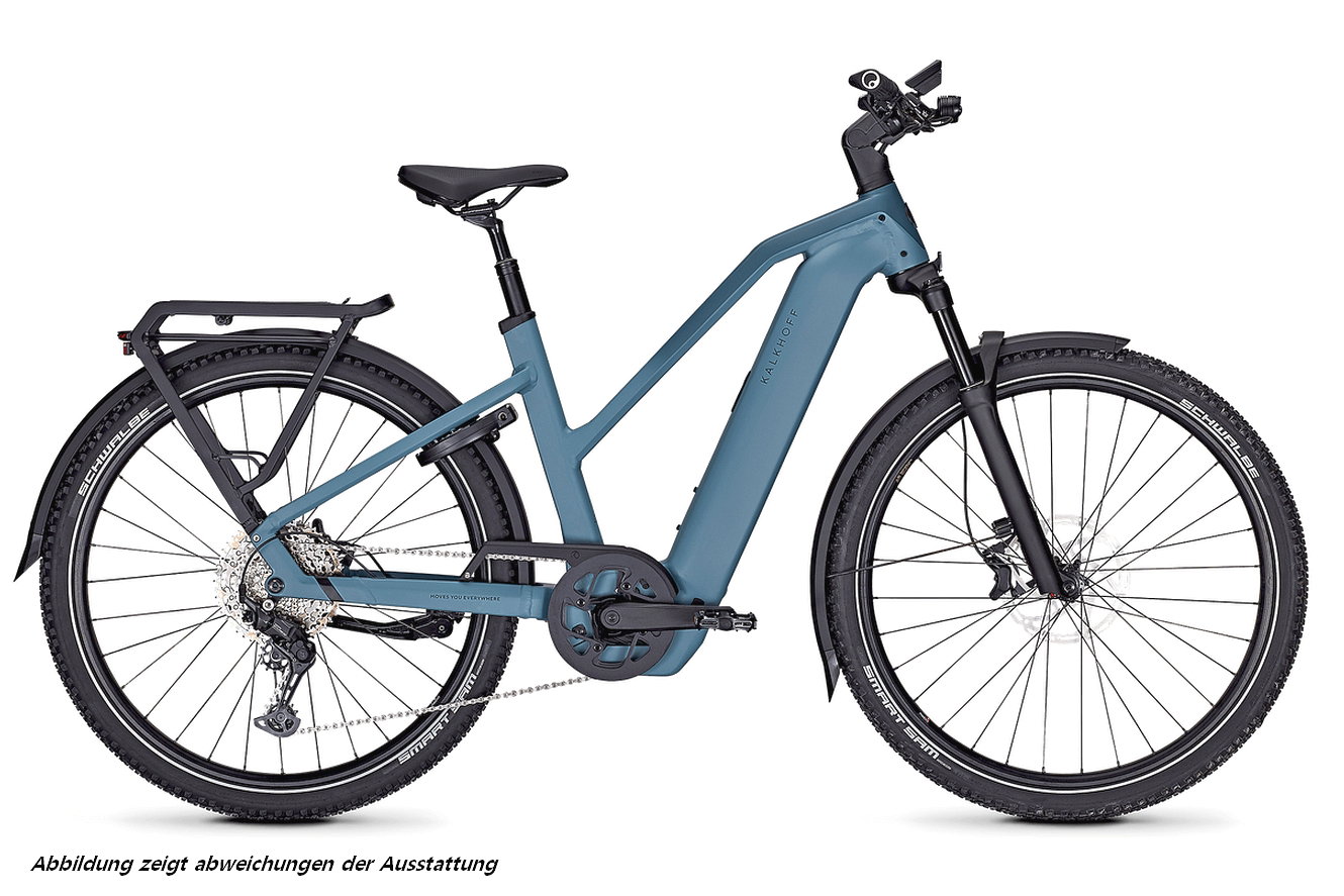Kalkhoff ENTICE 5+ ADVANCE Trapez duskblue / vintblue matt, 48 cm | M | (29")