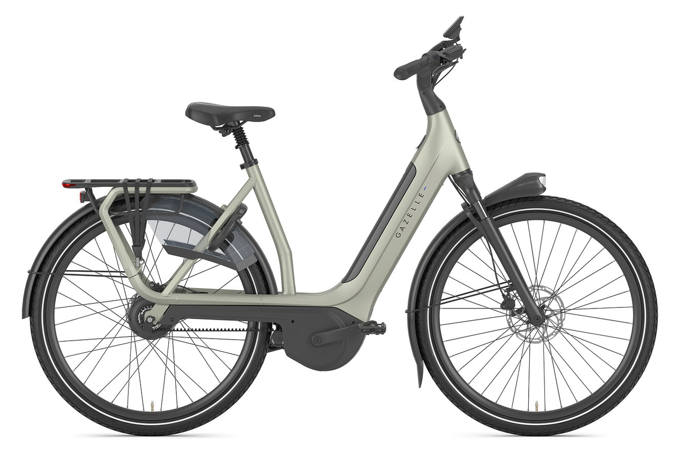 Gazelle Avignon C380 540 Low-Step pebble grey, 53 cm | M | (28")