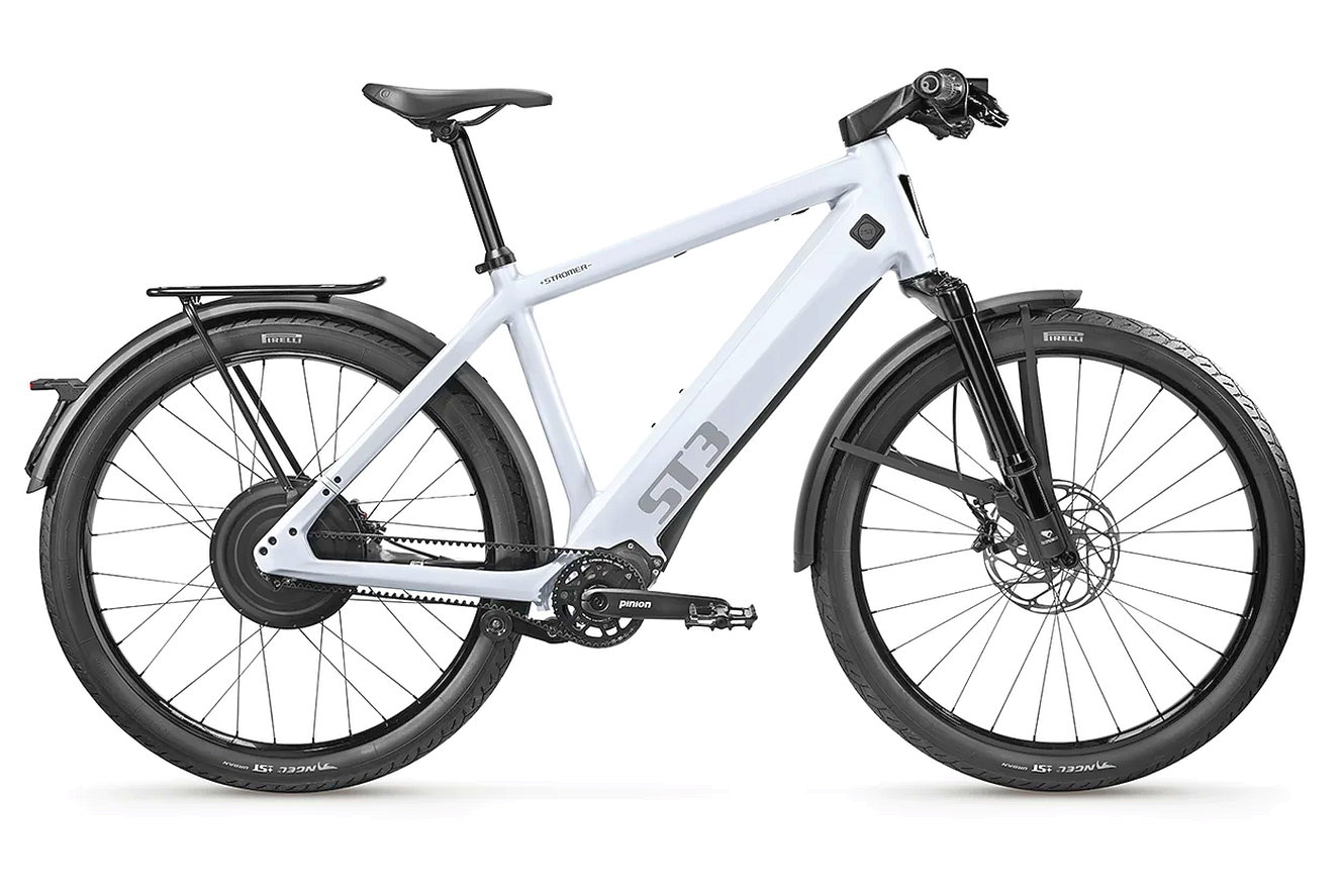 Stromer ST3 Pinion 983 Urban ABS Sport cool white, XL | (27,5")
