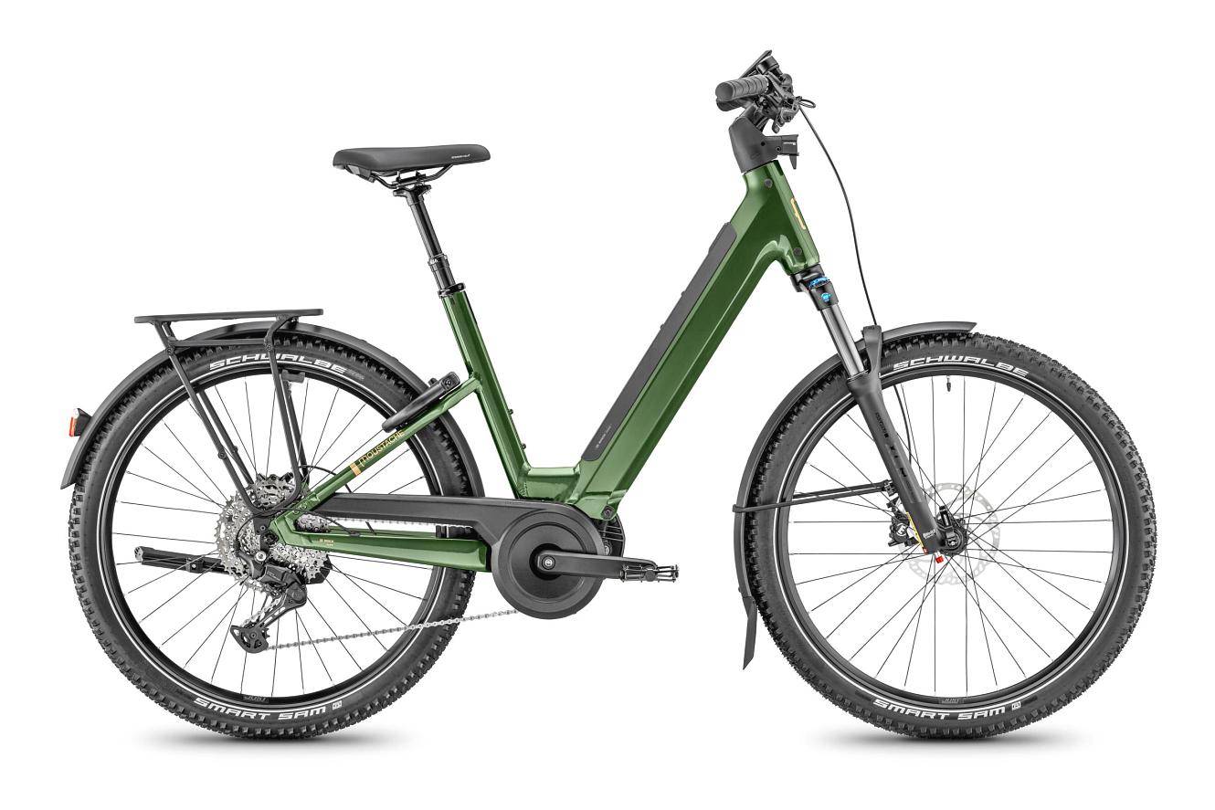 Moustache Xroad 6 Wave oak green metallic, L | (27,5")