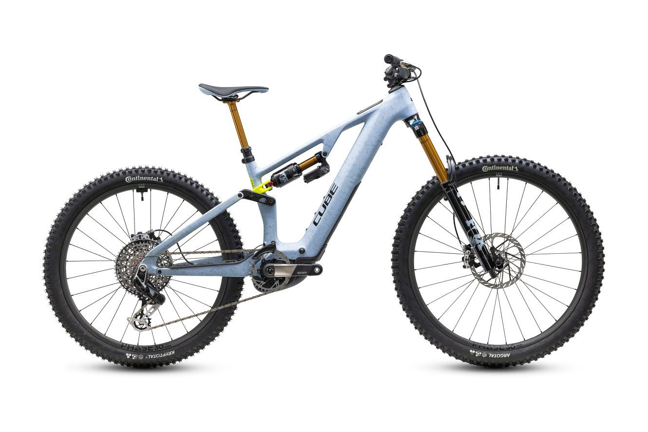 CUBE AMS Hybrid 177 C:62 Super TM 600X Diamant artichoke´n´lime, M | (27,5")