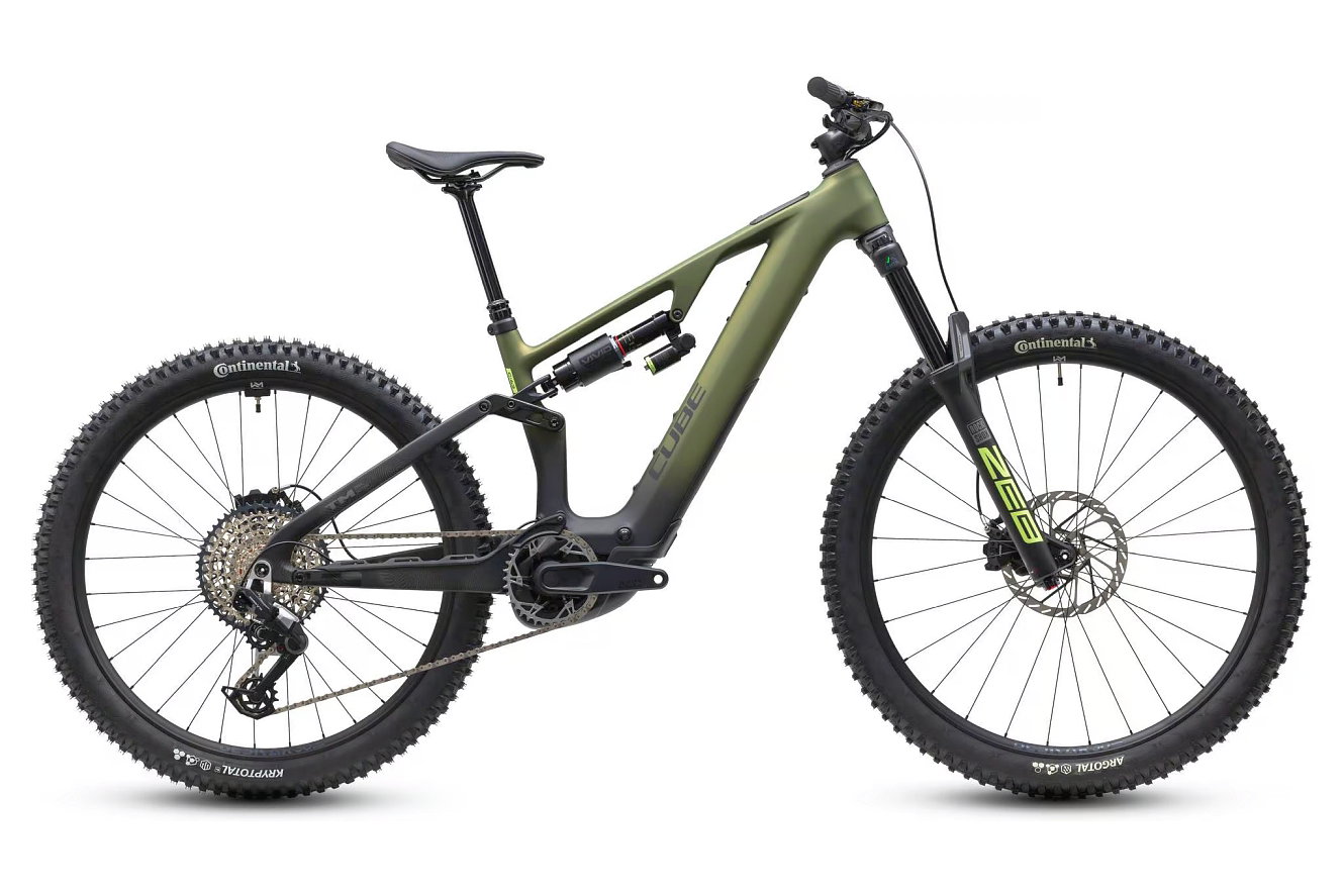 CUBE AMS Hybrid 177 C:62 TM 600X Diamant reedgreen´n´gills, L | (29")
