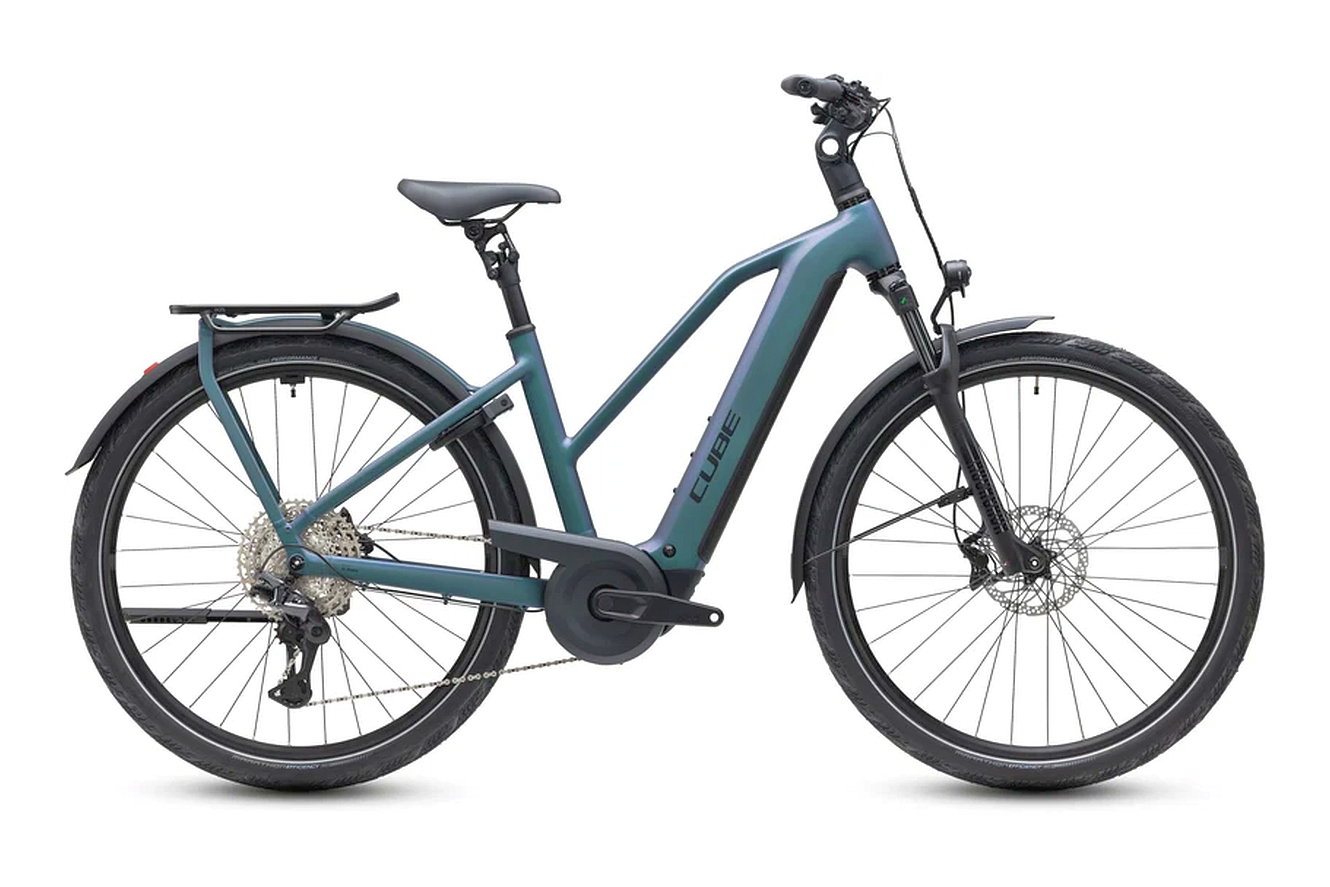 CUBE Kathmandu Hybrid Pro 800 Trapez smaragdgrey´n´black, 58 cm | (29")