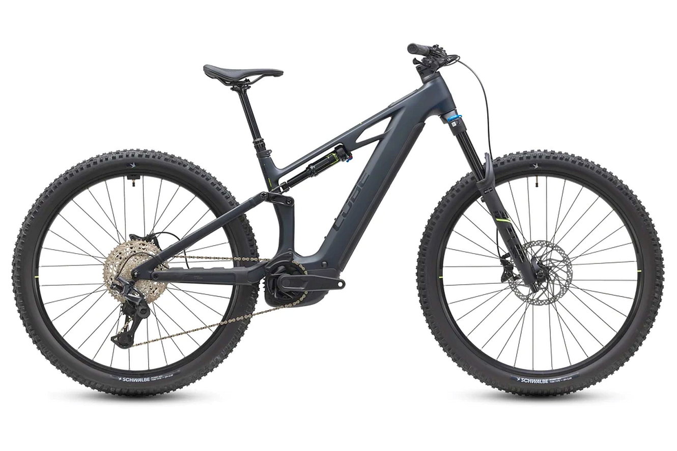 CUBE Stereo Hybrid ONE44 HPC Race 800 Diamant coal´n´green, L | (29")