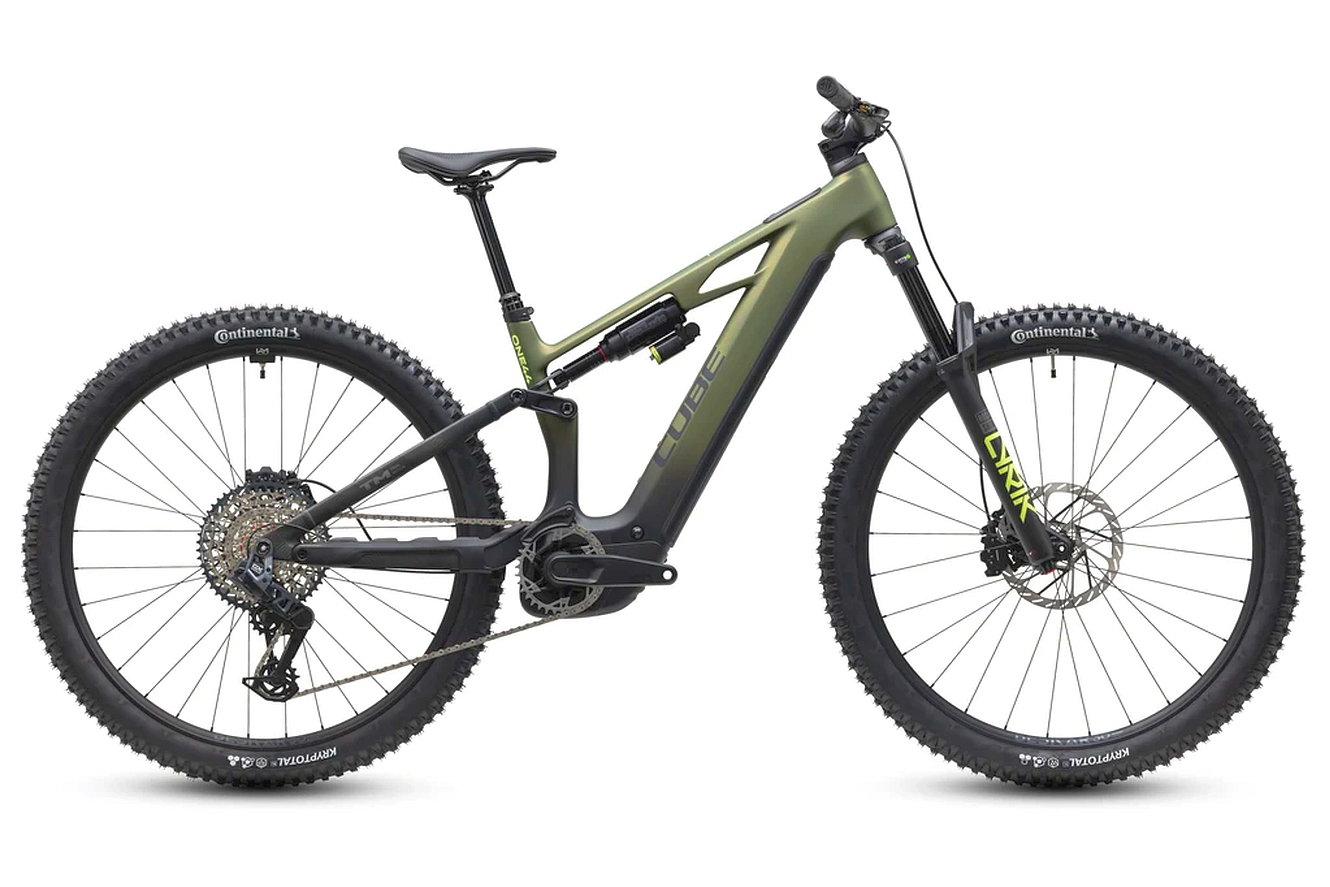 CUBE Stereo Hybrid ONE44 HPC TM 800 Diamant reedgreen´n´gills, XL | (29")