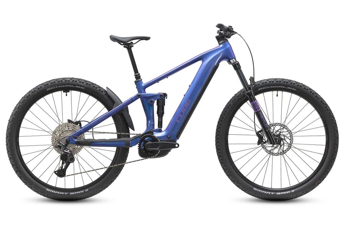 CUBE Stereo Hybrid ONE44 Pro 800 Diamant blueiris´n´purple, M | (29")