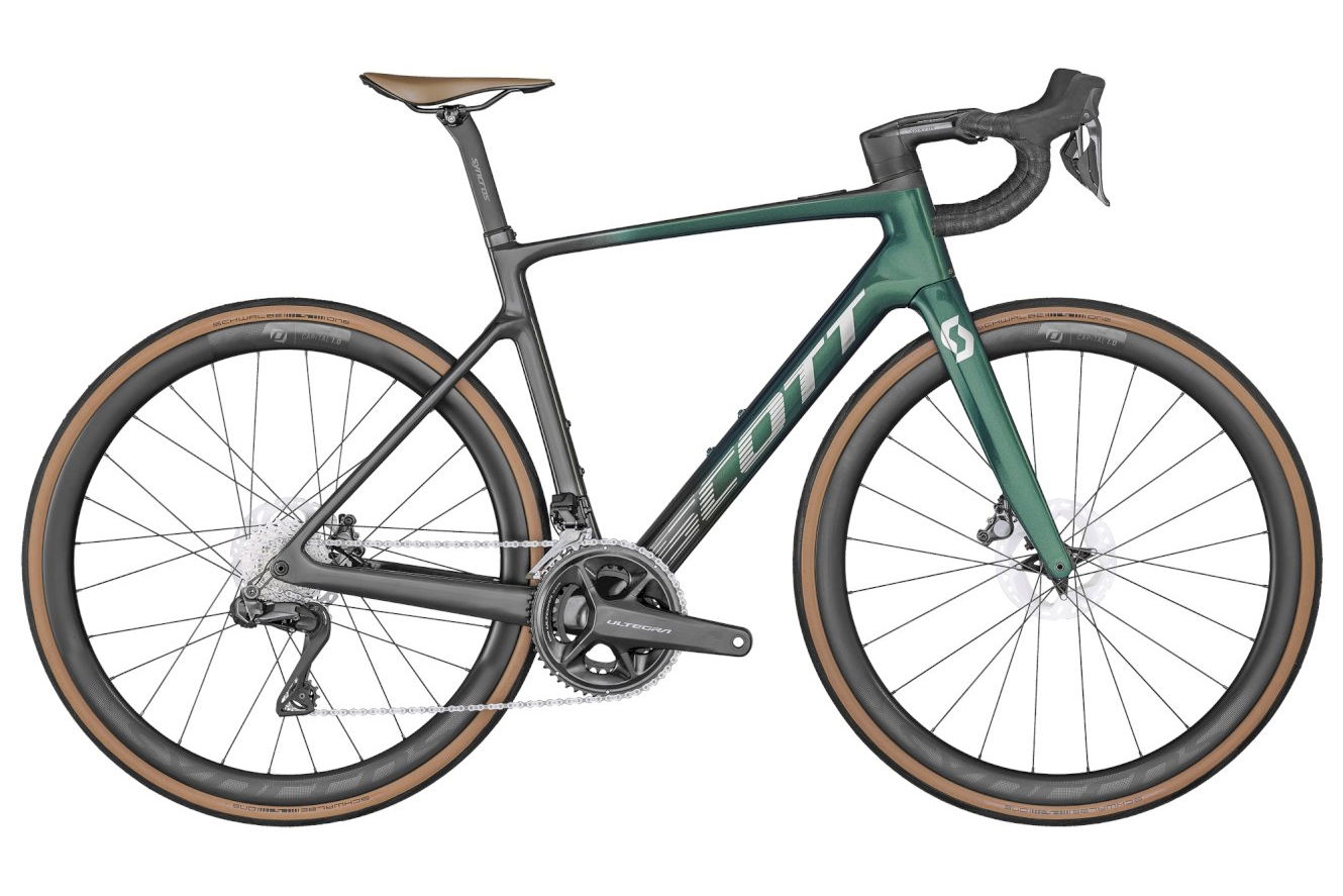 Scott Addict eRIDE 10 Diamant Prism Aqua Green, 58 cm (28") - XL