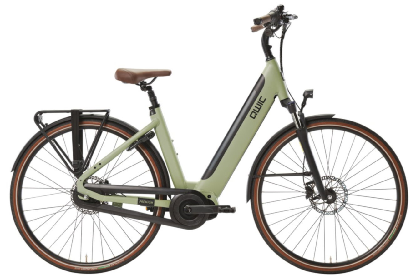 QWIC PREMIUM i MN8C Low-step Khaki green, 49 cm (28") - M