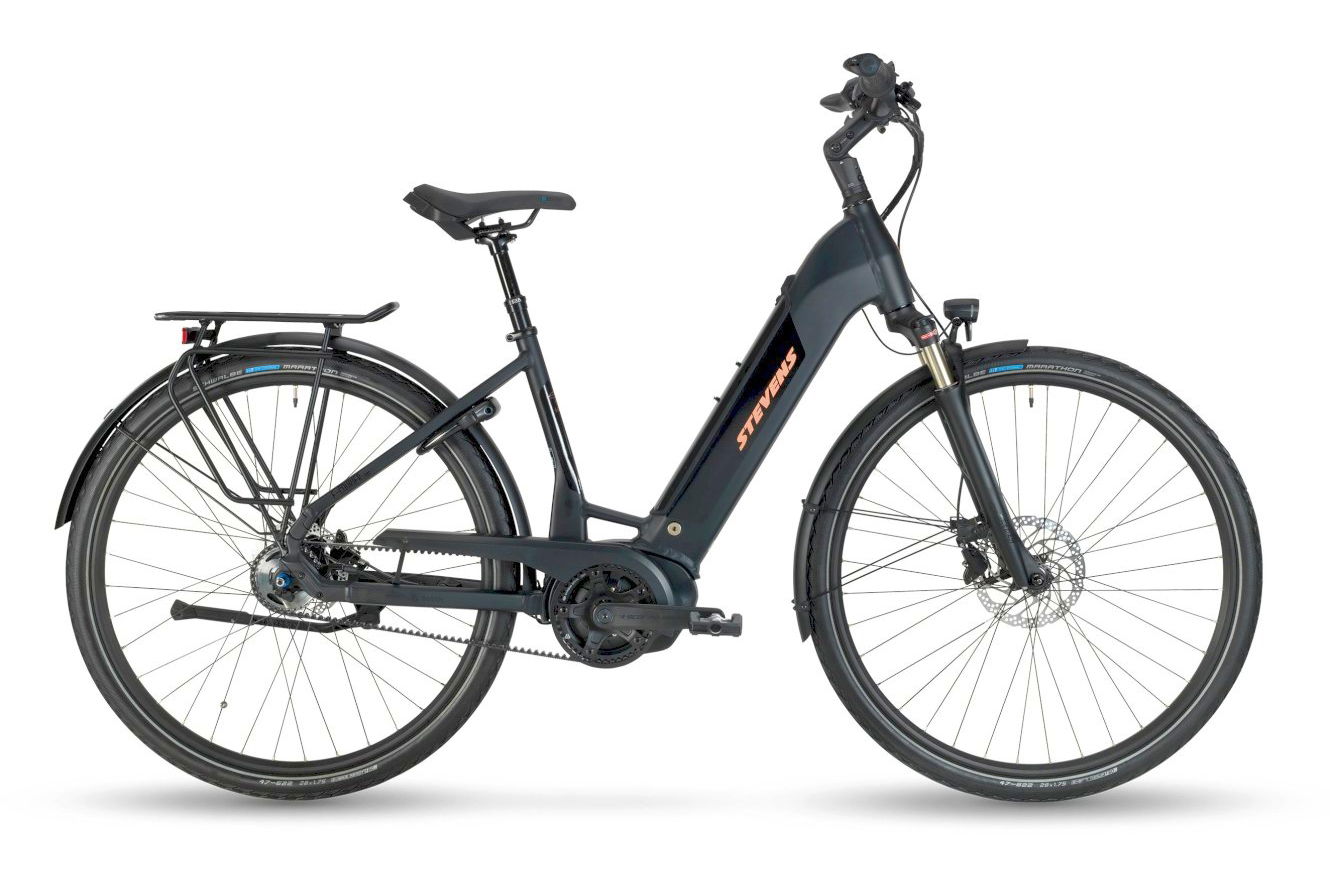 Stevens E-Courier Luxe Forma Stealth Black, 56 cm (28")