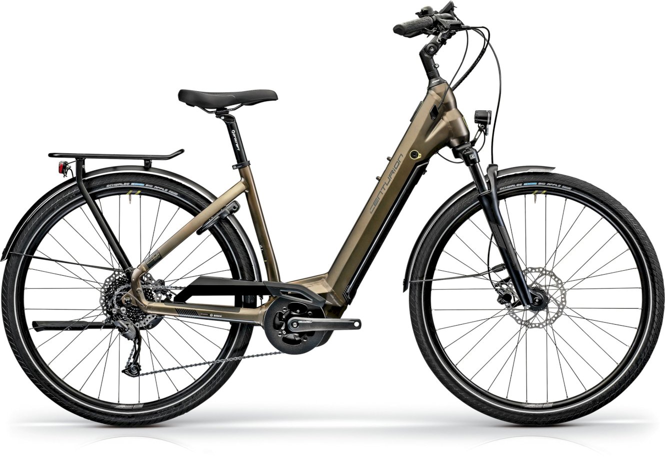 Centurion E-Fire City R750i Tiefeinsteiger dunkelbronze, 53 cm (28") - L