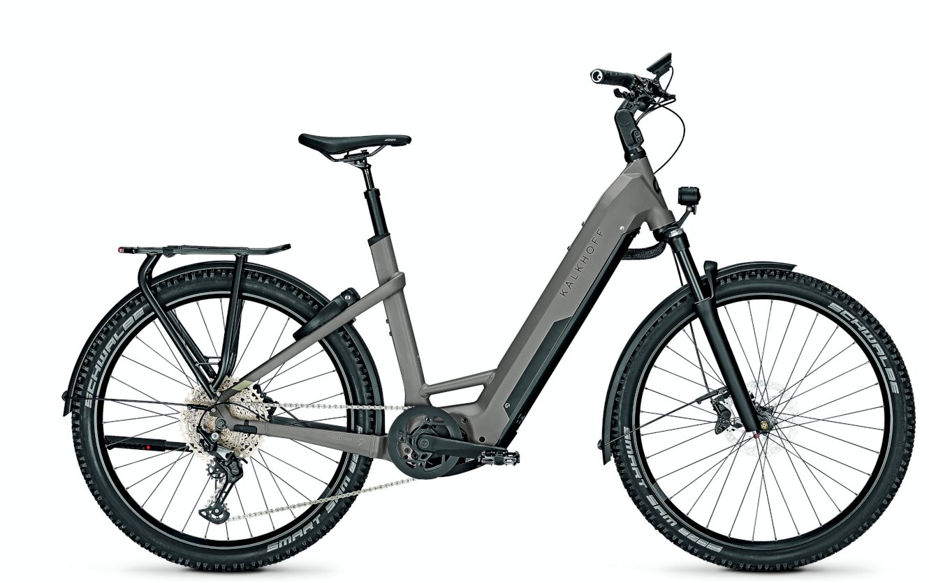 Kalkhoff ENTICE 7.B MOVE+ 750 Wave moonstonegrey matt, 53 cm (27,5")