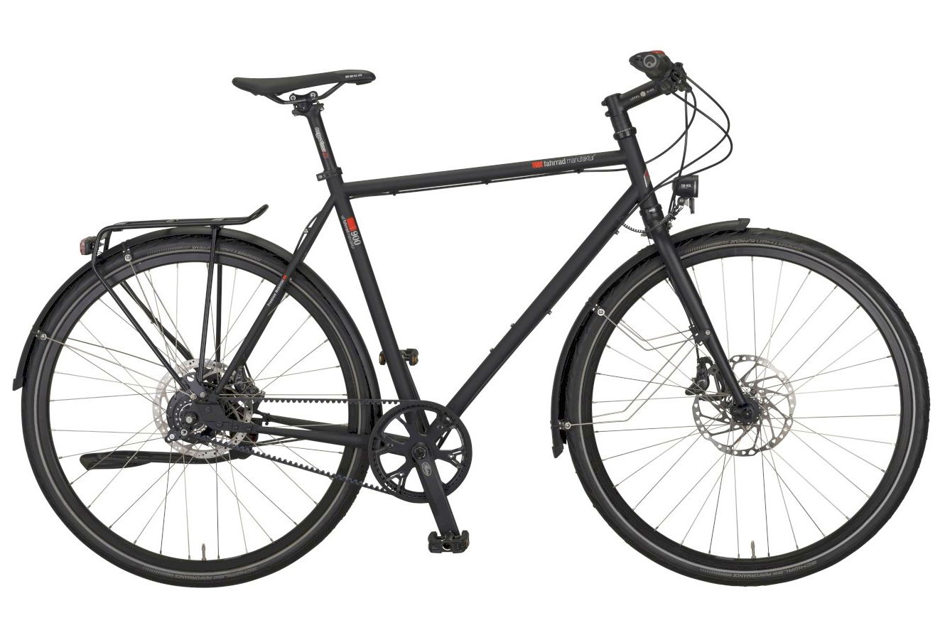 VSF Fahrradmanufaktur T-900 Rohloff Speedhub 14-Gang / Disc / Gates Diamant ebony matt, 62 cm (28")