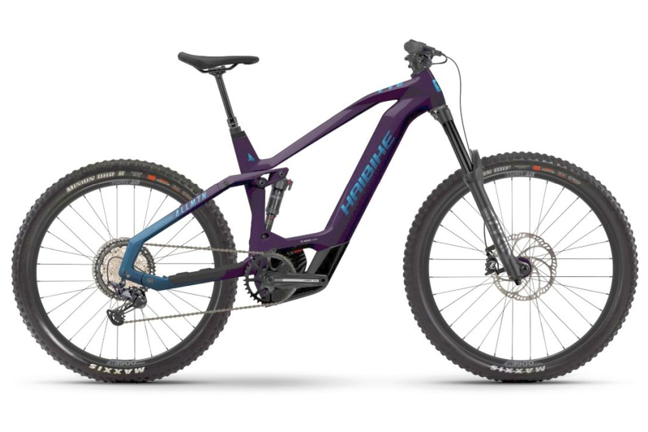 Haibike AllMtn CF 11 MTB Fully gloss_fade_purple_blue_ch, 41 cm