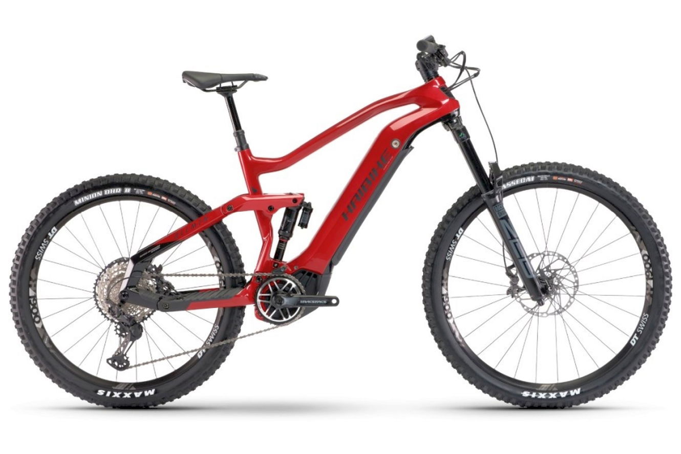 Haibike AllMtn CF 12 MTB Fully gloss_matte_dyn red_blk, 50 cm