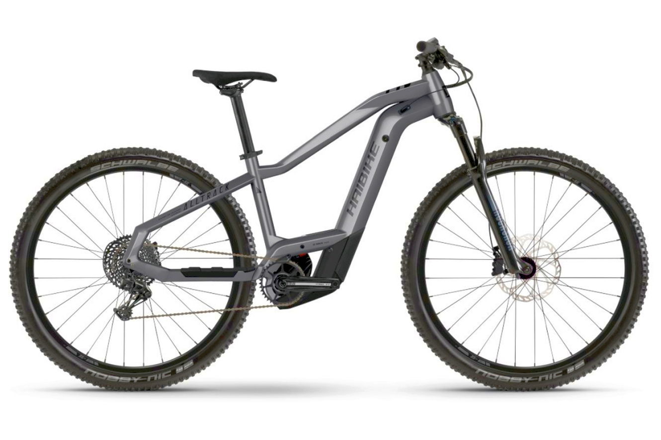 Haibike ALLTRACK 9 MTB Hardtail matt_gloss_silver_blk, 44 cm (29")