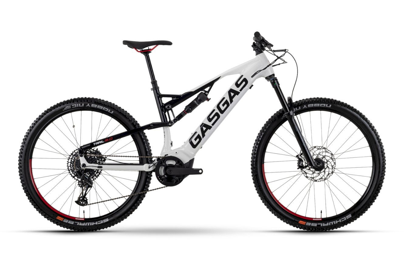 GASGAS G Trail 2.0 Diamant white / black, 44 cm (29") - M