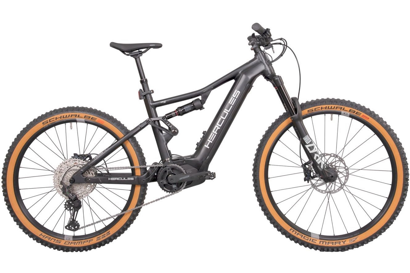 HERCULES Nos FS 1.1 Diamant schwarz-matt, 54 cm